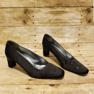 Stuart Weitzman High Block Heel Pumps